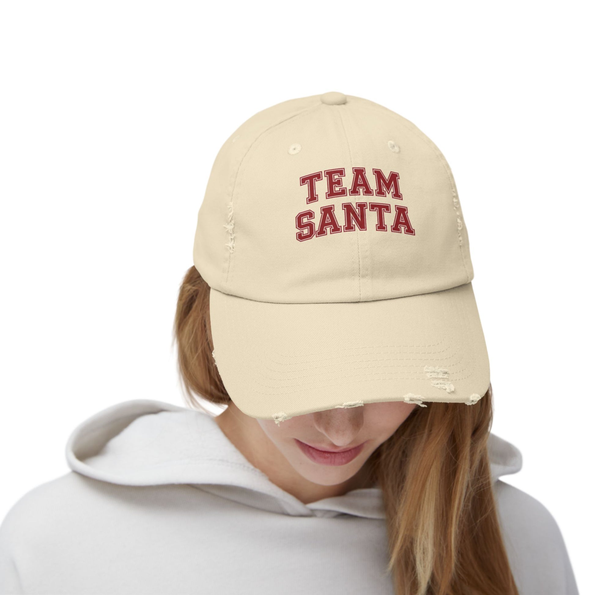 Team Santa Baseball Christmas Cap