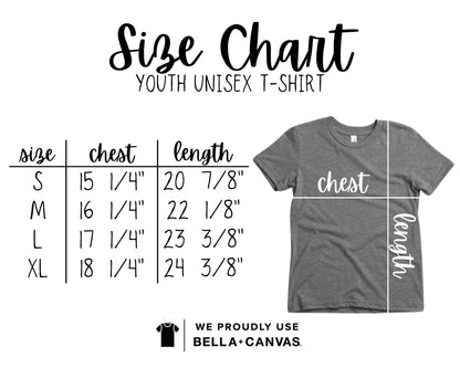 size chart  kids small - xl