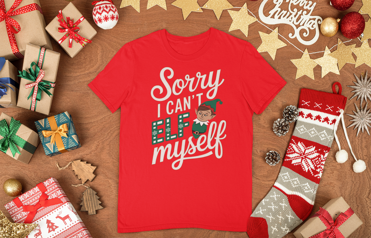 funny elf shrit