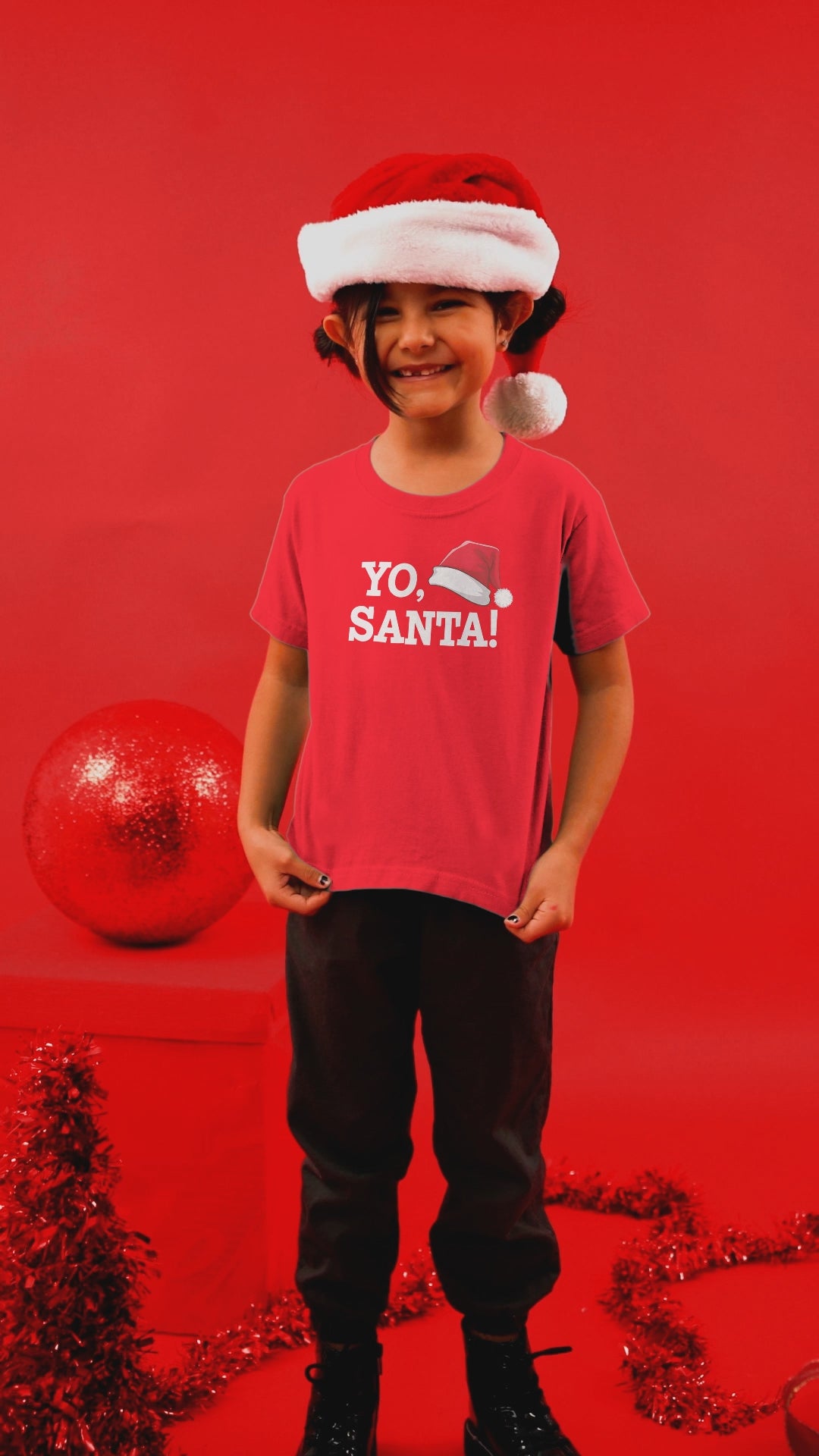 santa claus hip shirt