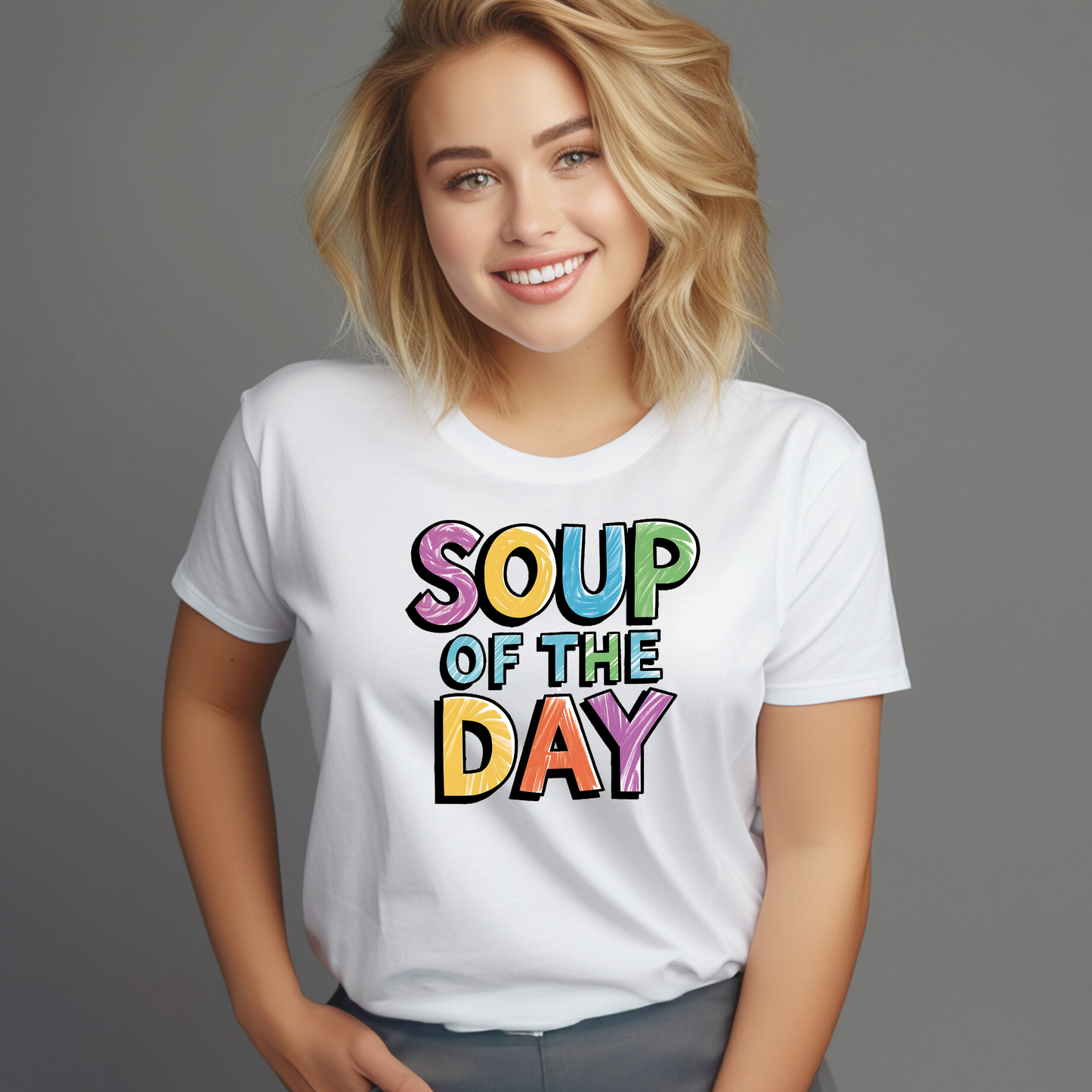 fun soup of the day shirt