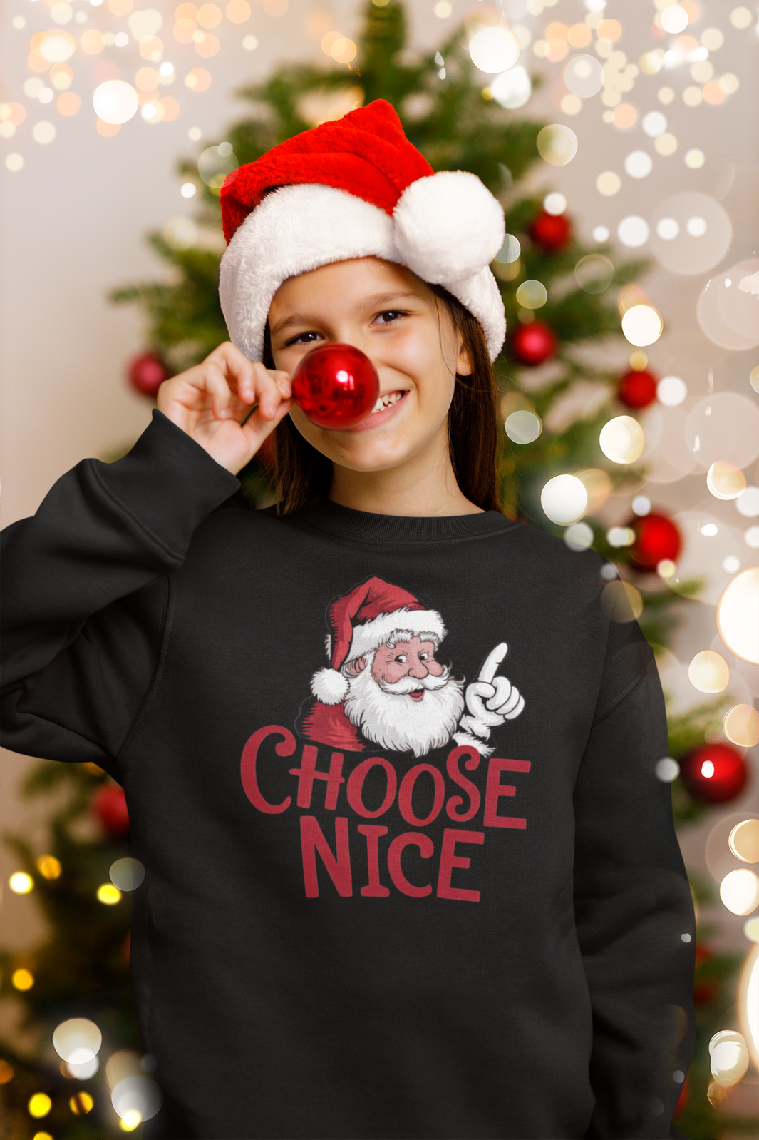 Chhose Nice Santa Shirt